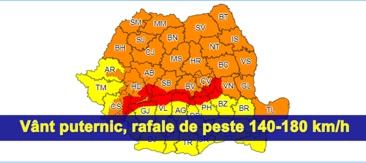 cod rosu în România