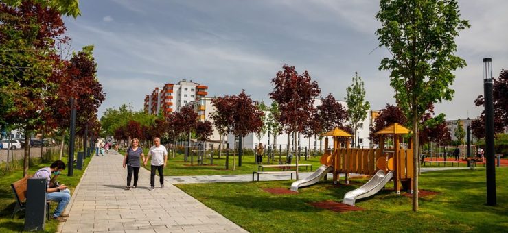 Parcul Între Lacuri, cel mai nou spațiu de recreere al Clujului, a fost inaugurat