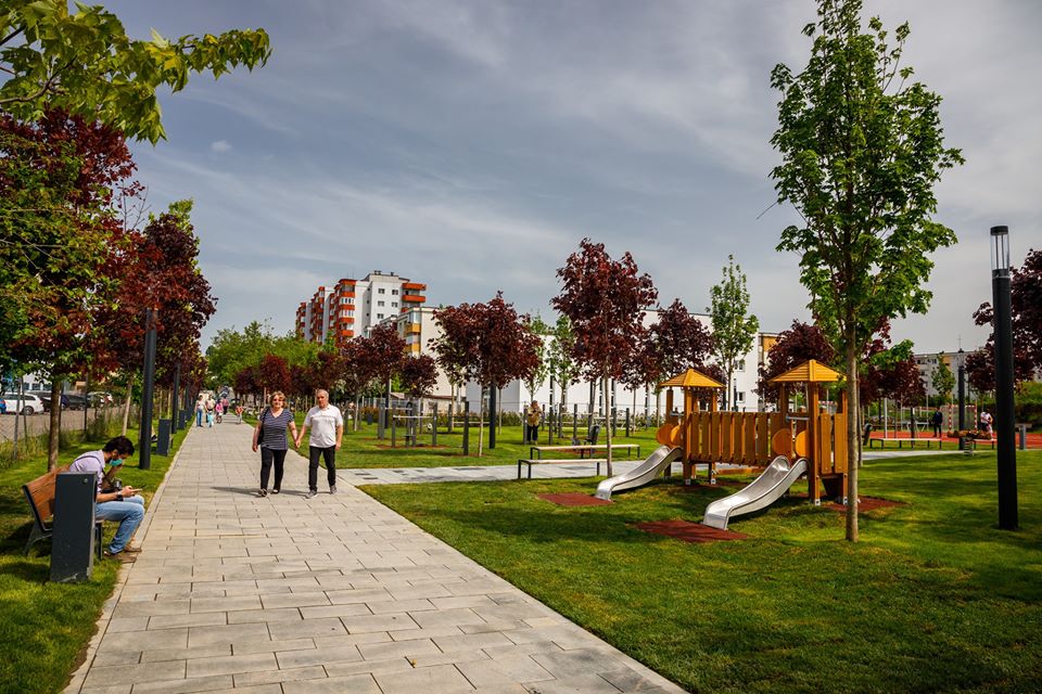 Parcul Între Lacuri, cel mai nou spațiu de recreere al Clujului, a fost inaugurat